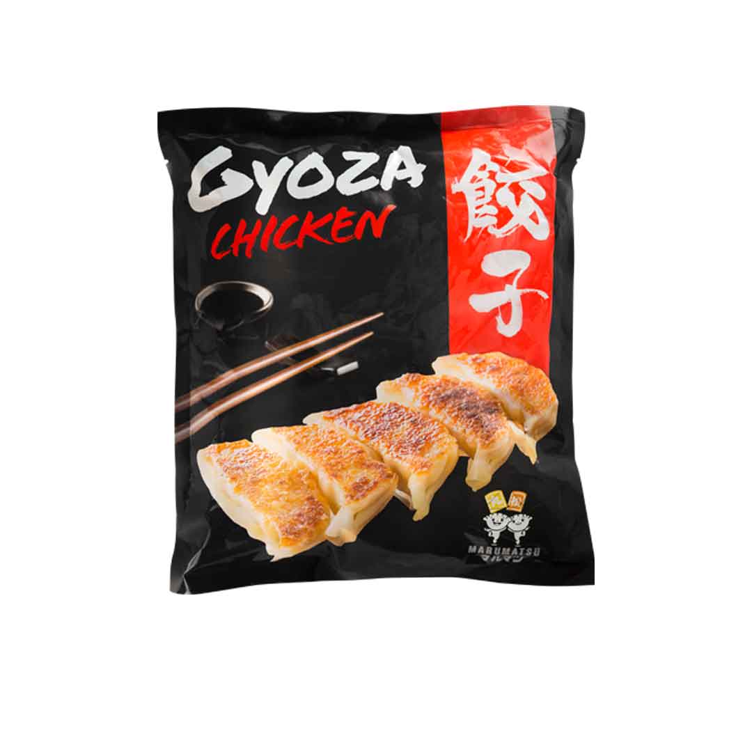 Produktbild: Marumatsu Gyoza Verpackung; Gyoza vegetables – Teigtaschen, gefüllt mit Gemüse