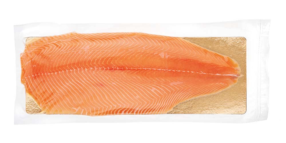 Lachsfilet Trim E