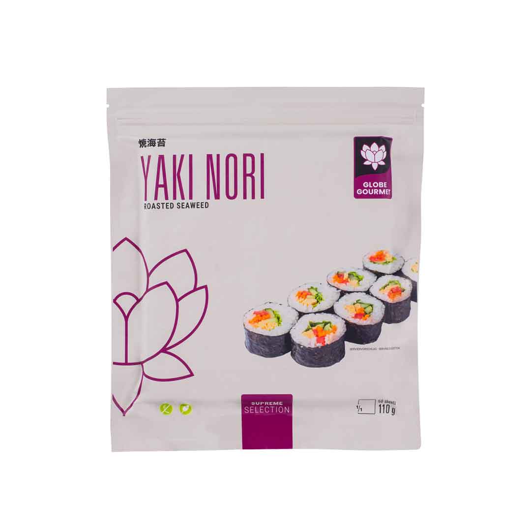 Globe Gourmet Nori Supreme ganz, geröstete Yaki Nori