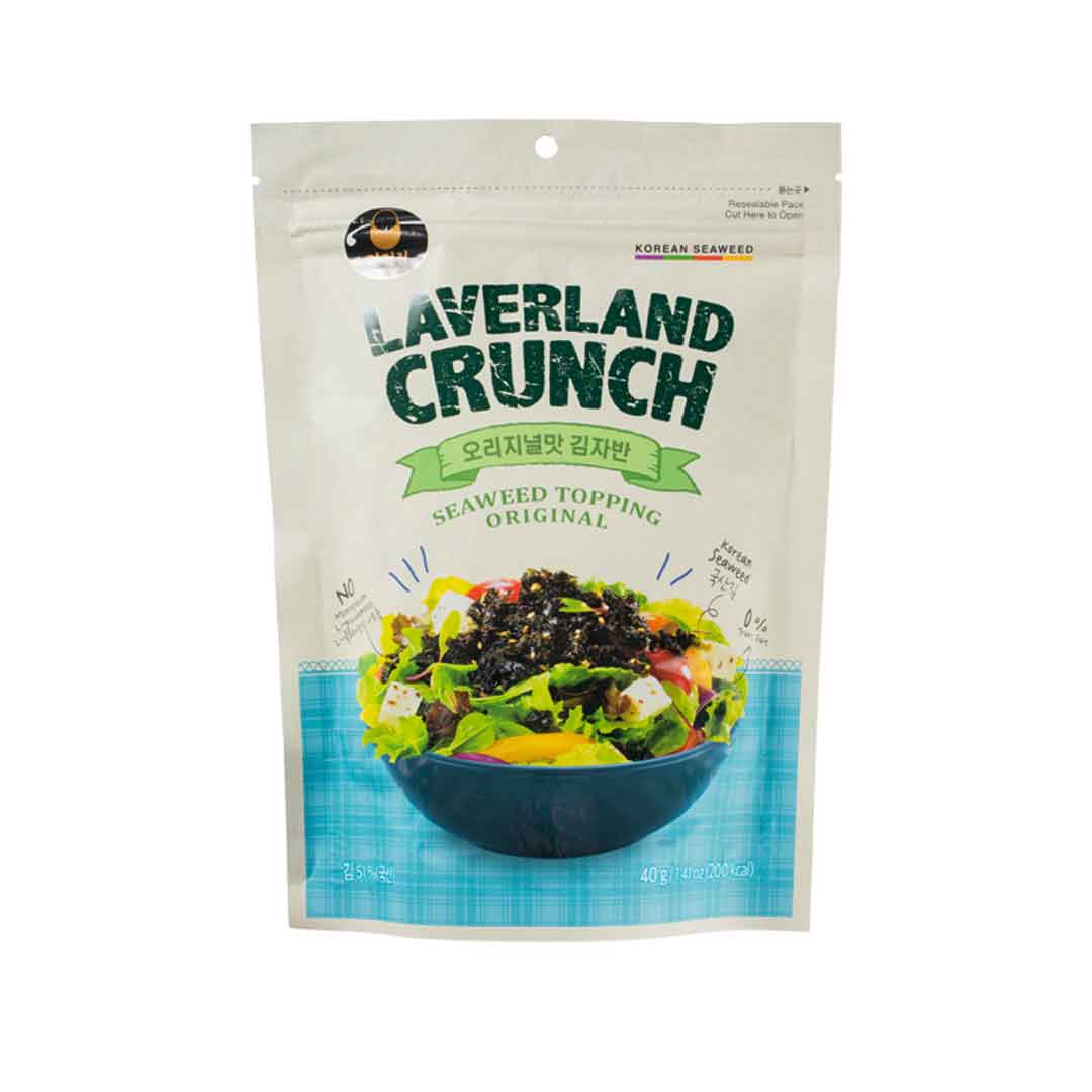 Laverland Crunch Seaweed Topping aus gerösteten gewürzten Al