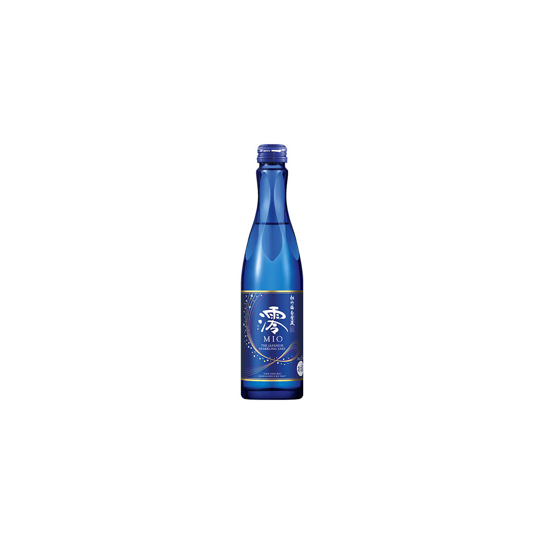 Blaue Flasche Takara Mio Sparkling Sake 300ml