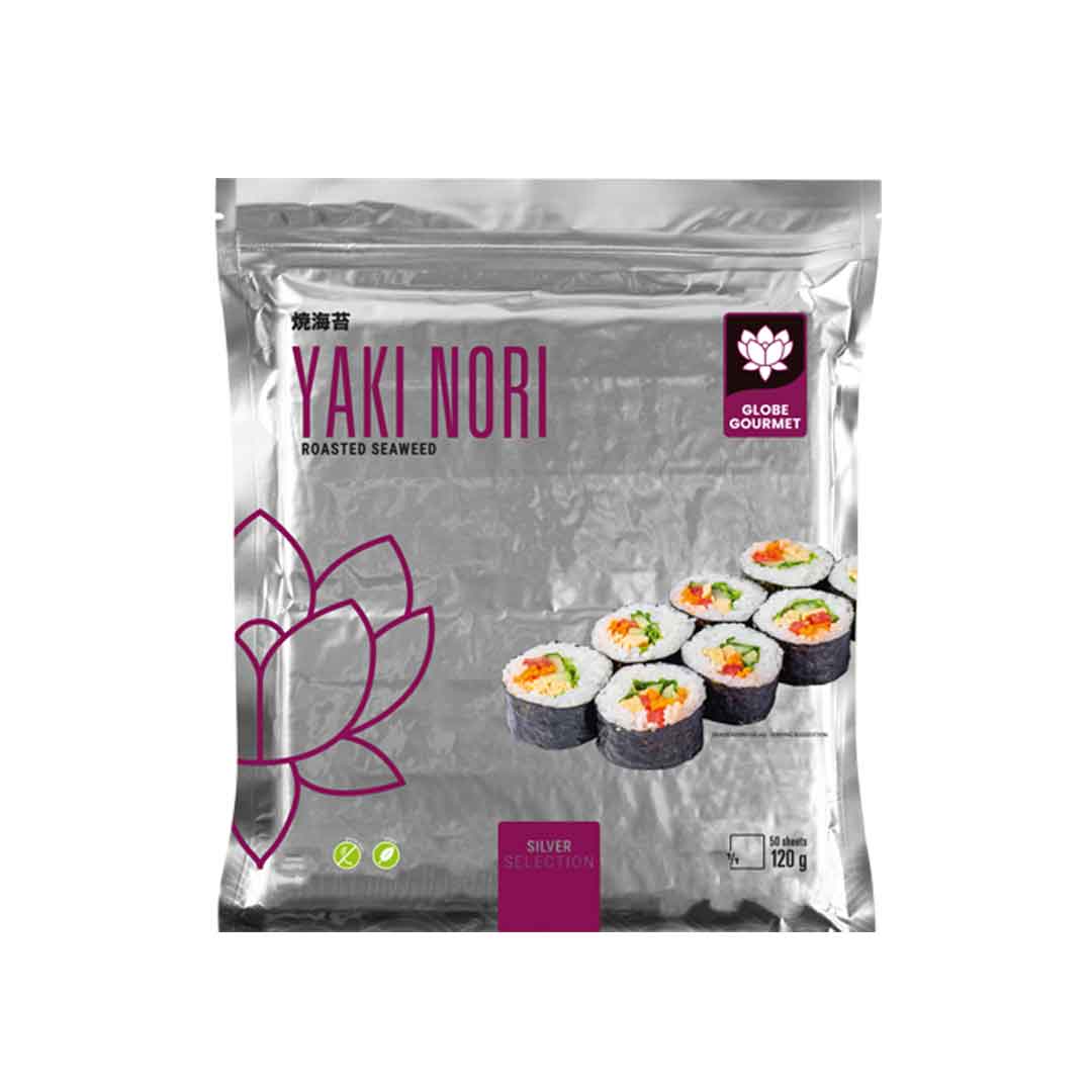 Globe Gourmet Yaki Nori geröstete Algenblätter