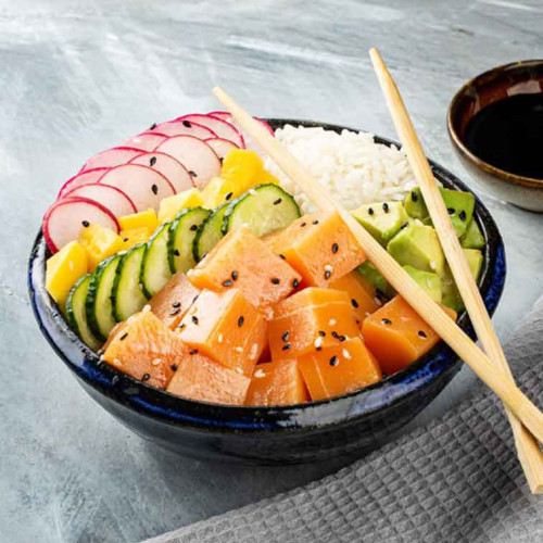 PlantZalmon Sashimi PlantZalmon Sashimi