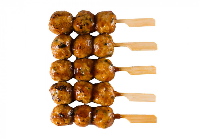 Tsukune skewer
