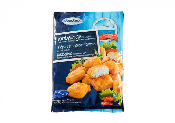 MSC Kibbeling - Alaska-Seelachsfilets im Backteig20 g