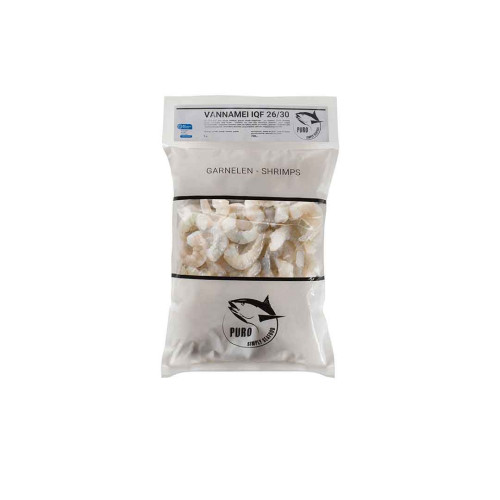 Vannamei shrimps 26/30 Vannamei shrimps 26/30